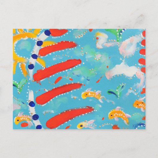 ビーチハガキ ポストカード (正面)