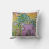 ビーチハッツアンドゴールデンスカイズ装飾用クッション クッション (裏面)