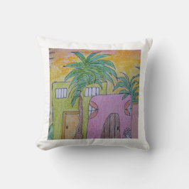 ビーチハッツアンドゴールデンスカイズ装飾用クッション クッション