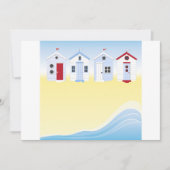 ビーチハッツ招待状 招待状 (正面)