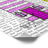 ビーチハッツ3イラストレーション ポスター (角)