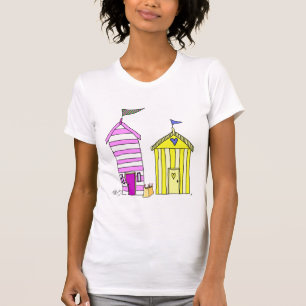 ビーチハッツ3イラストレーション Tシャツ