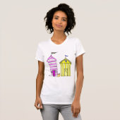 ビーチハッツ3イラストレーション Tシャツ (正面フル)