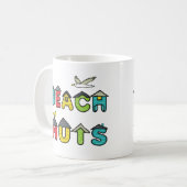 ビーチハッツ コーヒーマグカップ (正面左)