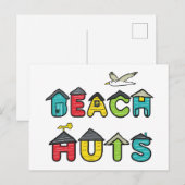 ビーチハッツ ポストカード (正面/裏面)