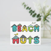 ビーチハッツ ポストカード (スタンド正面)