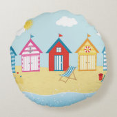 ビーチハッツ ラウンドクッション (裏面)