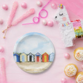 ビーチハッツI ペーパープレート (パーティー)