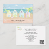 *~*ビーチハットシーバケットダイニングトロピカルパーム 名刺 (正面/裏面)