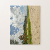 ビーチハットバルバドス。 ジグソーパズル (縦)