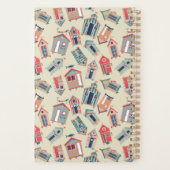 ビーチハットパターン プランナー手帳 (裏面)