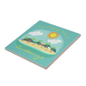 ビーチハッピープレイスサンダー_コーブ タイル (側面)