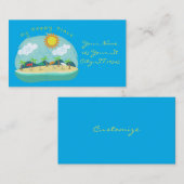 ビーチハッピープレイスサンダー_コーブ 名刺 (正面/裏面)