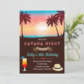 ビーチハバナパーティの招待状 招待状 (スタンド正面)