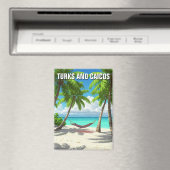 ビーチハンモックタークスアンドカイコストラベル マグネット (インサイチュ (食洗機))