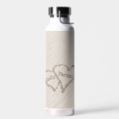 ビーチハートイン砂 ウォーターボトル (左面)