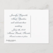 ビーチハート保存日付 案内ポストカード (裏面)