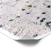 ビーチハート結婚ズ記念またはゲストブック ポスター (角)