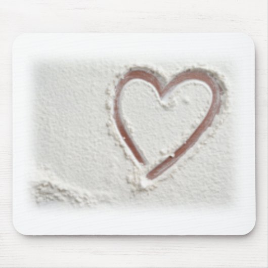 ビーチハート マウスパッド (正面)