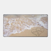 ビーチハート（名前） デスクマット (正面)