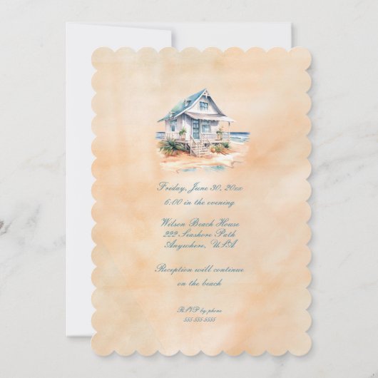 ビーチハ結婚ウス (裏面)