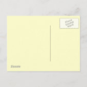 ビーチバおもしろいムことわざピンクとティール（緑がかった色） ポストカード (裏面)