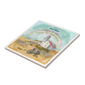 ビーチバイクライトハウス タイル (側面)