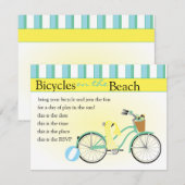 ビーチバイク 招待状 (正面/裏面)