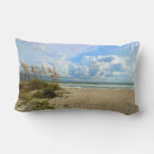 ビーチバイブ両面二つのイメージ枕 ランバークッション (裏面)