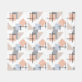 ビーチバウハウス フリースブランケット (正面(横))