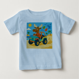 ビーチバギーブラスター - アクションパックの夏 キッズTシャツ ベビーTシャツ