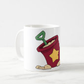 ビーチバケット及びショベルコーヒーマグ コーヒーマグカップ (正面左)