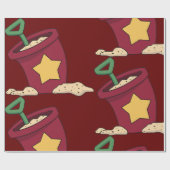 ビーチバケット及びショベルラッピング紙 ラッピングペーパー (フラット)