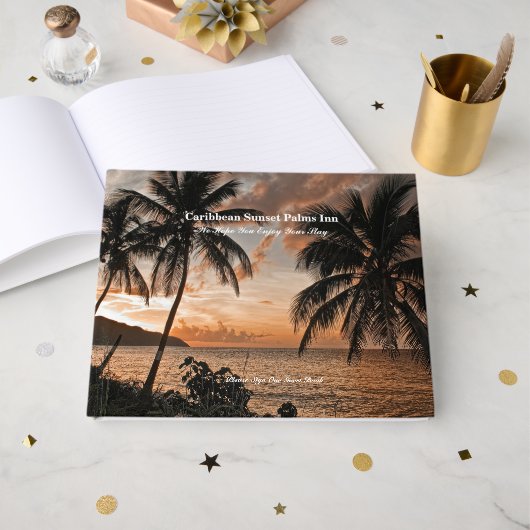 ビーチバケーションハウスホテルインレンタル ゲストブック (正面見開き)