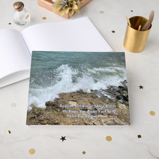 ビーチバケーションハウスホテルレンタルゲストブック ゲストブック (正面見開き)