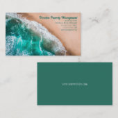 ビーチバケーションプロパティレンタル 名刺 (正面/裏面)