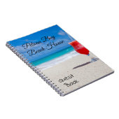 ビーチバケーションホームジャーナルゲストブックレンタル ノートブック (右側)