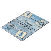 ビーチバケーションホームハウスゲストブックサインイン ノートブック (左側)