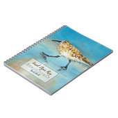 ビーチバケーションレンタルカスタマイズ可能ゲストブック ノートブック (左側)