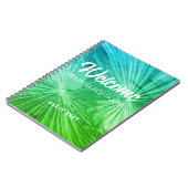 ビーチバケーションレンタルカスタム財産ゲストブック ノートブック (左側)