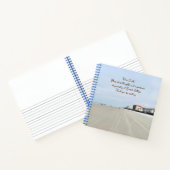 ビーチバケーションレンタルゲストノートレビュー ノートブック (内部)