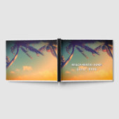 ビーチバケーションレンタルプロパティpalm tree photo ゲストブック (全面)