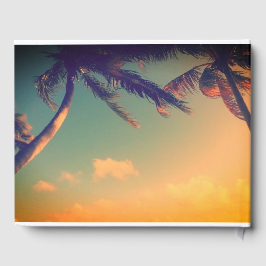 ビーチバケーションレンタルプロパティpalm tree photo ゲストブック (裏面)