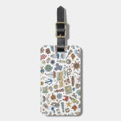 ビーチバケーション航海の、テーマ別荷物タグ ラゲッジタグ (正面縦)