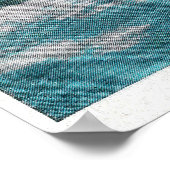 ビーチバスの前に、ロングホテルビーチ ポスター (角)