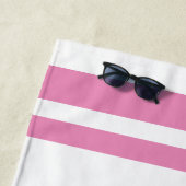 ビーチバチェロレッテのパーソナライズされた花嫁 ビーチタオル (インサイチュ)