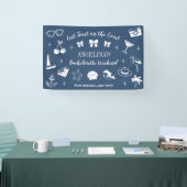 ビーチバチェロレッテの最後のトースト 横断幕 (トレードショー)