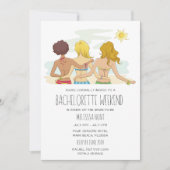 ビーチバチェロレッテウィークエンドゲートウェイ 招待状 (正面)