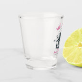 ビーチバチェロレッテガールズウィークエンドトリップカスタム ショットグラス (左)