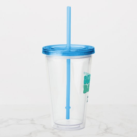 ビーチバチェロレッテグルーヴィビーチインブライド アクリルタンブラー (右)